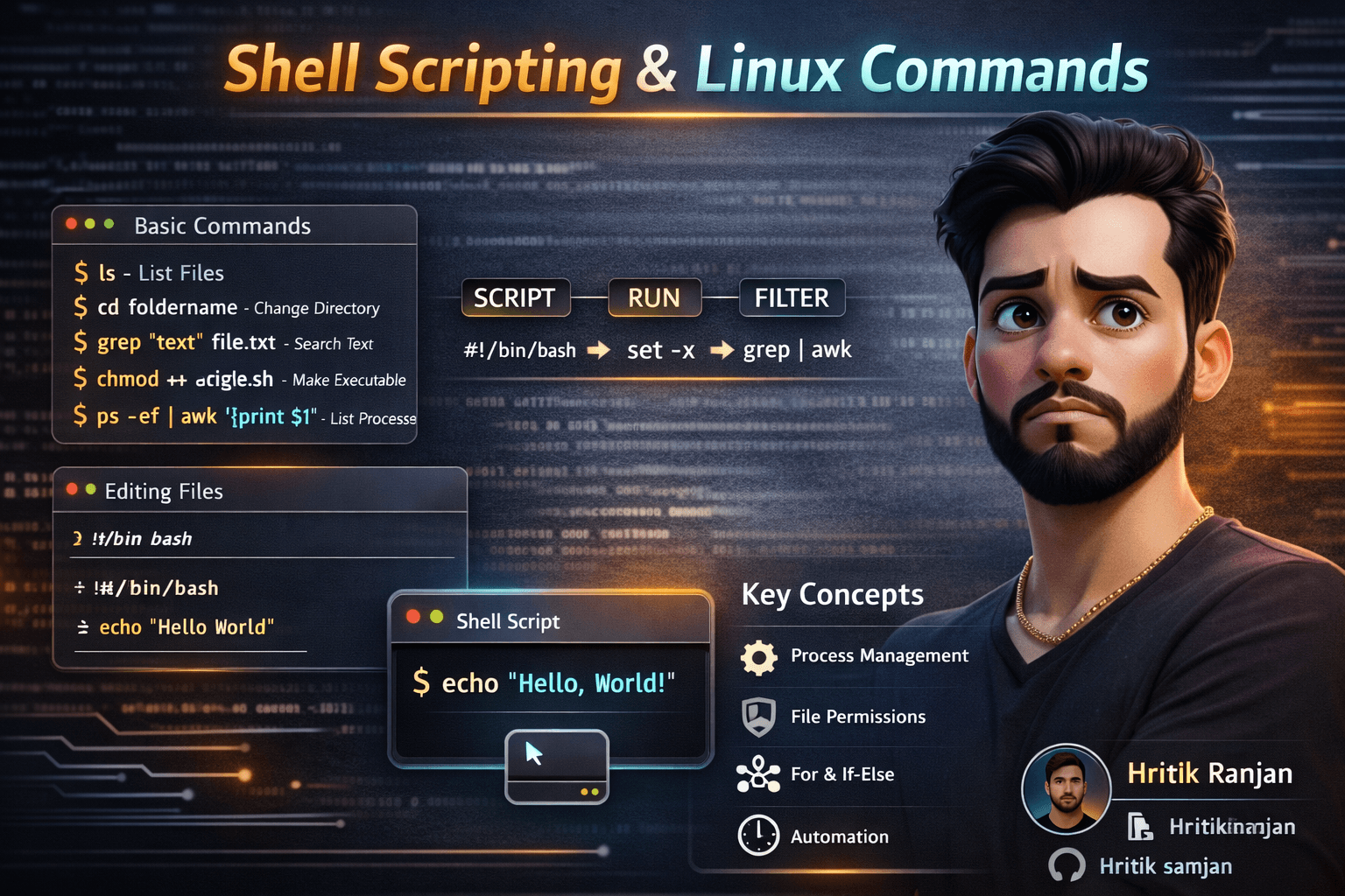 π DevOps Week 2 β Linux OS Fundamentals & Shell Scripting