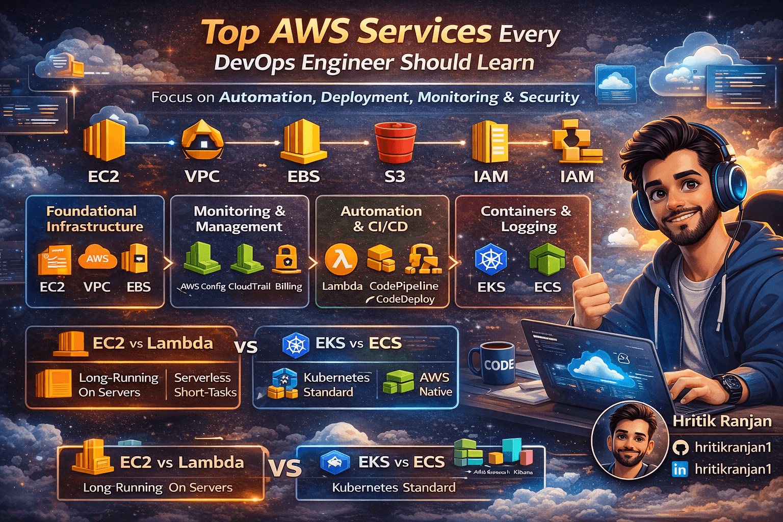 π DevOps Week 3: AWS Services, Configuration Management & IaC